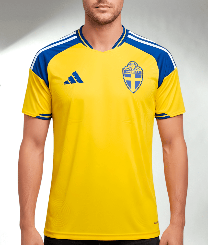 SWEDEN 2026 WORLD CUP HOME SHIRT-Shirt - False9Fits