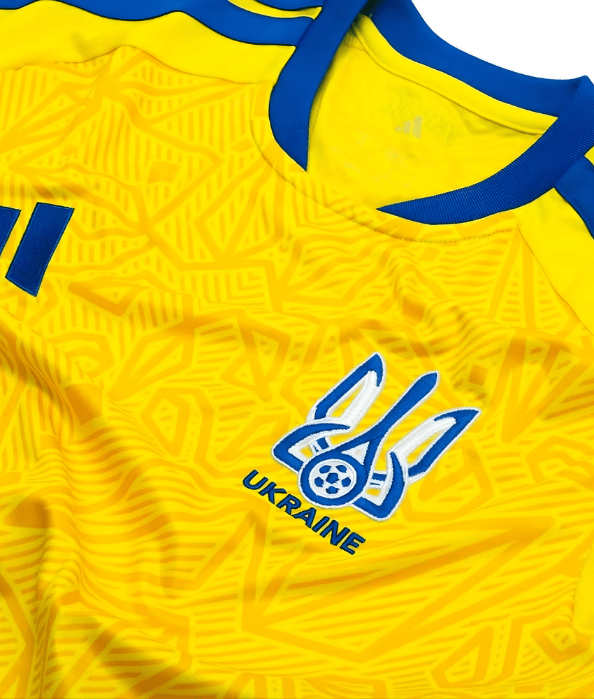 UKRAINE 2026 WORLD CUP HOME SHIRT-Shirt - False9Fits
