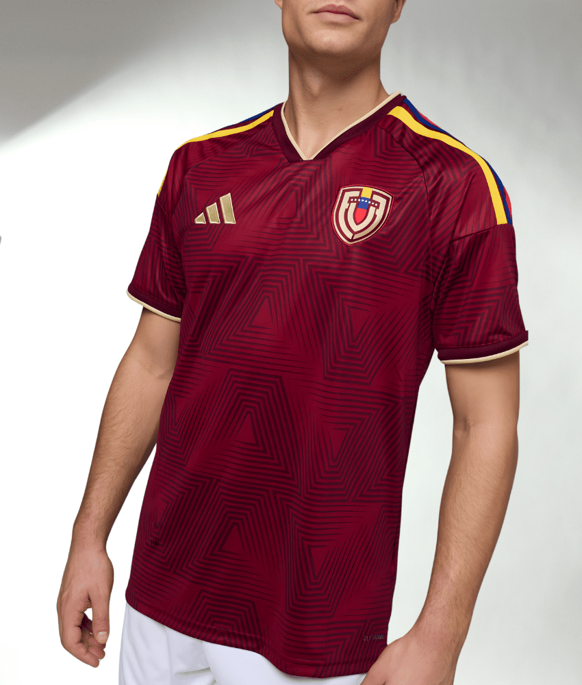 VENEZUELA 2026 WORLD CUP HOME SHIRT-Shirt - False9Fits