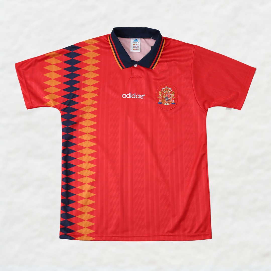SPAIN 1994 HOME RETRO SHIRT - Shirt - False9Fits